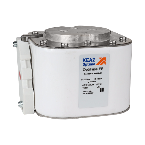 KEAZ Предохранитель OptiFuse FR-S44-690V-3500A-TF KEAZ Предохранитель OptiFuse FR-S44-690V-3500A-TF