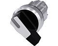 Siemens 3SU1052-2CC60-0AA0 Актуатор поворотного переключателя с подсветкой, 22мм, круглый, металл, рукоятка черная Siemens 3SU1052-2CC60-0AA0 Актуатор поворотного переключателя с подсветкой, 22мм, круглый, металл, рукоятка черная