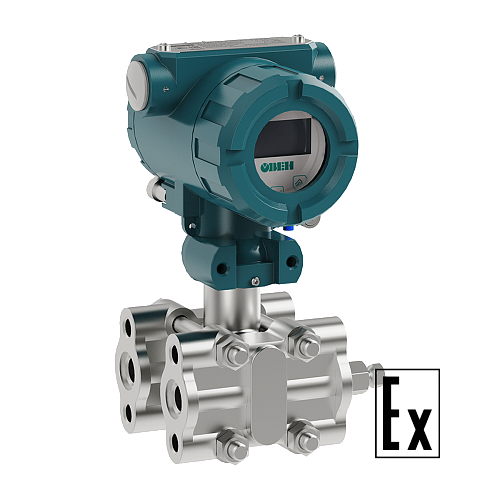 ОВЕН ПД100И-155-2-Exd взрывозащищенный датчик перепада давления с ЖК-индикацией ОВЕН ПД100И-155-2-Exd взрывозащищенный датчик перепада давления с ЖК-индикацией