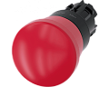 Siemens 3SU1000-1HA20-0AA0 Актуатор грибовидной кнопки, 22мм, пластик, красная кнопка, фиксация, вал 40мм Siemens 3SU1000-1HA20-0AA0 Актуатор грибовидной кнопки, 22мм, пластик, красная кнопка, фиксация, вал 40мм