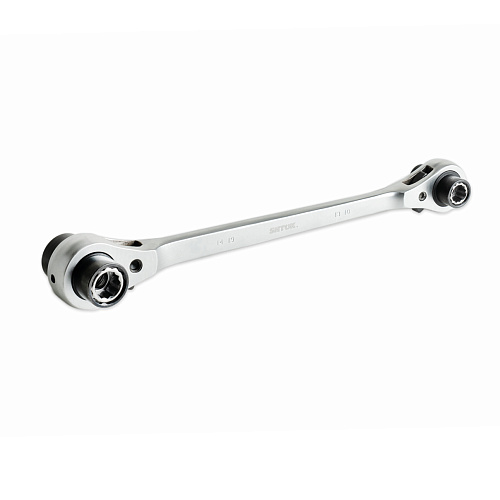 KEAZ Ключ накидной трещоточный 8x10x12x13x14x17x19x21 мм реверсивный, SHTOK. 23712 KEAZ Ключ накидной трещоточный 8x10x12x13x14x17x19x21 мм реверсивный, SHTOK. 23712