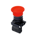 MTB5-AT42 Кнопка грибовидная "тяни-толкай", красная, 40 мм, 1NC, IP65, пластик MTB5-AT42 Кнопка грибовидная "тяни-толкай", красная, 40 мм, 1NC, IP65, пластик