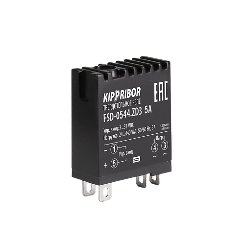 FSD-0544.ZD3 Реле твердотельное 1-ф, тип FSD, 5А FSD-0544.ZD3 Реле твердотельное 1-ф, тип FSD, 5А
