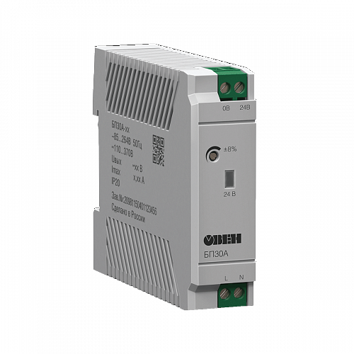 ОВЕН БП30А, БП30А-С, БП60А, БП60А-С компактные блоки питания для шкафов автоматики ОВЕН БП30А, БП30А-С, БП60А, БП60А-С компактные блоки питания для шкафов автоматики