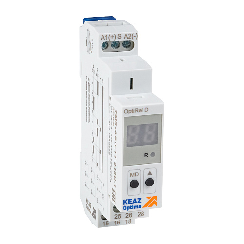 KEAZ Реле времени OptiRel D TMR-ARD-1T-240U-1 циклическое цифровое 16А 1СО 12-230АС/DC KEAZ Реле времени OptiRel D TMR-ARD-1T-240U-1 циклическое цифровое 16А 1СО 12-230АС/DC