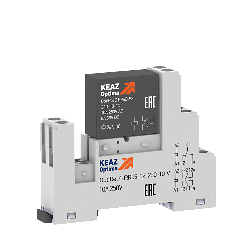 KEAZ Релейный модуль OptiRel G RM48-52-12D-10-V-CO KEAZ Релейный модуль OptiRel G RM48-52-12D-10-V-CO
