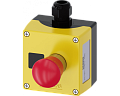 Siemens 3SU1851-0NB10-4GB2 Корпус для командных устройств с AS-интерфейсом, 22 мм, металл, желтый, с грибковым выключателем Siemens 3SU1851-0NB10-4GB2 Корпус для командных устройств с AS-интерфейсом, 22 мм, металл, желтый, с грибковым выключателем