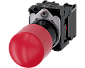 Siemens 3SU1100-1GB20-1PA0 Кнопка аварийного останова, 22 мм, круглая, красная, с держателем, поворотный механизм Siemens 3SU1100-1GB20-1PA0 Кнопка аварийного останова, 22 мм, круглая, красная, с держателем, поворотный механизм