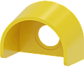 Siemens 3SU1900-0DY30-0AA0 Защитный козырек для грибовидных кнопок аварийного отключения, желтый, пластик Siemens 3SU1900-0DY30-0AA0 Защитный козырек для грибовидных кнопок аварийного отключения, желтый, пластик
