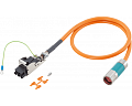 Siemens 6FX8002-5DN01-.... Силовой кабель с разъемами 4x1,5+(2x1,5) C, быстросоединение, для SINAMICS Siemens 6FX8002-5DN01-.... Силовой кабель с разъемами 4x1,5+(2x1,5) C, быстросоединение, для SINAMICS