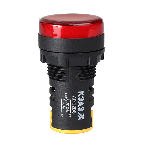 KEAZ Лампа AD22DS(LED) матрица D22мм красный 230В-КЭАЗ KEAZ Лампа AD22DS(LED) матрица D22мм красный 230В-КЭАЗ