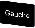 Siemens 3SU1900-0AD16-0GH0 Маркировочная табличка для Siemens, 17.5 x 27mm, черная с белой надписью, 'gauche' Siemens 3SU1900-0AD16-0GH0 Маркировочная табличка для Siemens, 17.5 x 27mm, черная с белой надписью, 'gauche'
