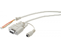 Siemens 6GT2891-7UA18 Кабель SIMATIC RF1000 RS232 для подключения к ПК или контроллерам с разъемом D-sub 9-pin Siemens 6GT2891-7UA18 Кабель SIMATIC RF1000 RS232 для подключения к ПК или контроллерам с разъемом D-sub 9-pin