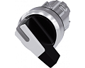 Siemens 3SU1052-2CF60-0AA0 Актуатор поворотного переключателя, 22mm, 2 положения, с подсветкой, рукоятка черная Siemens 3SU1052-2CF60-0AA0 Актуатор поворотного переключателя, 22mm, 2 положения, с подсветкой, рукоятка черная