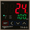 INNOCONT Температурный контроллер, 2 дисплея, 4 разряда, 48x48x60 мм, 2 аварийных выхода, 110-220VAC, выход: реле + твердотельное реле TR-B-S INNOCONT Температурный контроллер, 2 дисплея, 4 разряда, 48x48x60 мм, 2 аварийных выхода, 110-220VAC, выход: реле + твердотельное реле TR-B-S