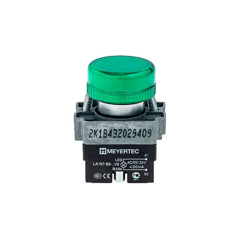 MTB2-BV613 Сигнальная лампа зеленый, 24V AC/DC MTB2-BV613 Сигнальная лампа зеленый, 24V AC/DC