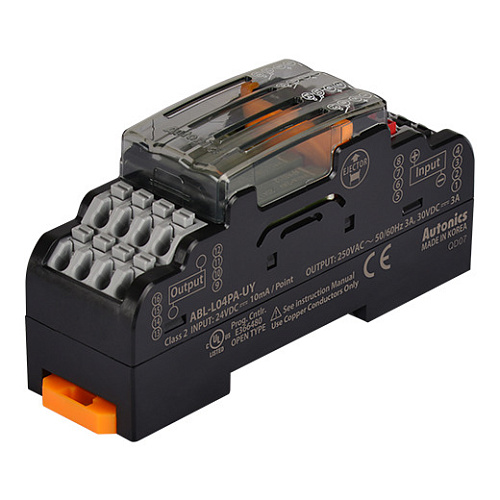 ABL-L04PA-UY AUTONICS Клеммный блок ввода/вывода ABL-L04PA-UY AUTONICS Клеммный блок ввода/вывода