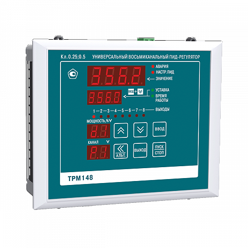 ОВЕН ТРМ148 восьмиканальный ПИД-регулятор с RS-485 ОВЕН ТРМ148 восьмиканальный ПИД-регулятор с RS-485