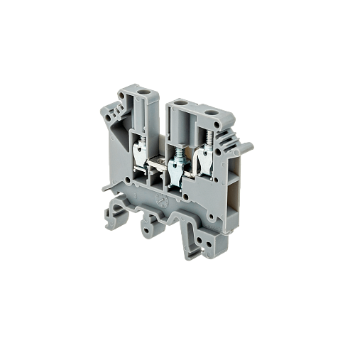 MTU-TO4 Клемма винтовая трехпроводная, 4 мм², серая MTU-TO4 Клемма винтовая трехпроводная, 4 мм², серая