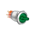 MT67-BD331G24 Переключатель с подсветкой, с фиксацией, 24V AC/DC, зеленый, 3 положения, 2NO+2NC, IP67, нержавеющая сталь MT67-BD331G24 Переключатель с подсветкой, с фиксацией, 24V AC/DC, зеленый, 3 положения, 2NO+2NC, IP67, нержавеющая сталь