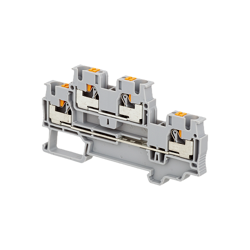 MTP-D4 Клемма push-in двухуровневая, 4 мм² MTP-D4 Клемма push-in двухуровневая, 4 мм²