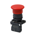 MTB5-AC42 Кнопка грибовидная красная, 40 мм, пружиный возврат, 1NС, IP65, пластик MTB5-AC42 Кнопка грибовидная красная, 40 мм, пружиный возврат, 1NС, IP65, пластик