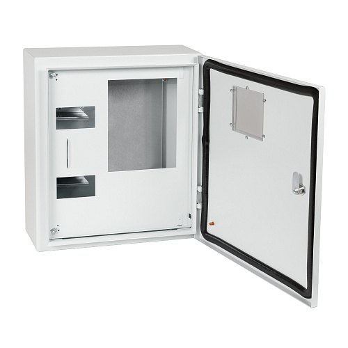 KEAZ Корпус металлический ЩУРн-ПРО-3-МП/8-415х370х147-IP66-УХЛ1 (с окном учета, 3ф счетчик на МП, 8 модулей, ПРО)-КЭАЗ KEAZ Корпус металлический ЩУРн-ПРО-3-МП/8-415х370х147-IP66-УХЛ1 (с окном учета, 3ф счетчик на МП, 8 модулей, ПРО)-КЭАЗ