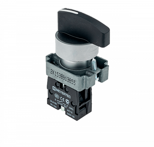 MTB2-BJZ114 Переключатель длинная ручка, 2 положения, 1NO, с возвратом MTB2-BJZ114 Переключатель длинная ручка, 2 положения, 1NO, с возвратом