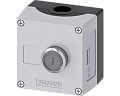 Siemens 3SU1801-0BD00-4AB1 Корпус для командных устройств 22 мм, пластмасса, серый цвет, с кнопкой и светодиодом Siemens 3SU1801-0BD00-4AB1 Корпус для командных устройств 22 мм, пластмасса, серый цвет, с кнопкой и светодиодом