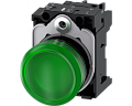 Siemens 3SU1102-6AA40-1AA0 Световой индикатор, 22mm, круглый, пластик, зеленый матовый рассеиватель, с держателем Siemens 3SU1102-6AA40-1AA0 Световой индикатор, 22mm, круглый, пластик, зеленый матовый рассеиватель, с держателем