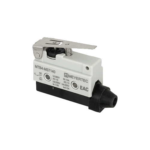 MTB4-MS7140 Выключатель концевой, IP54, рычаг нажимной укороченный MTB4-MS7140 Выключатель концевой, IP54, рычаг нажимной укороченный
